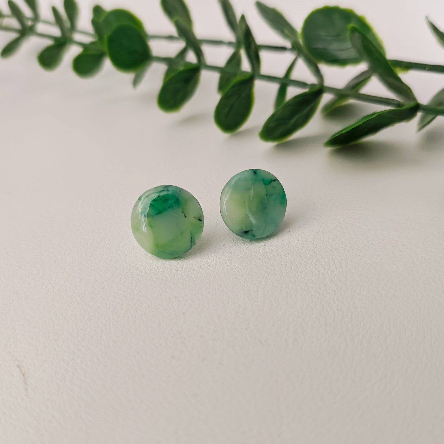 Vaaleanvihreät napit