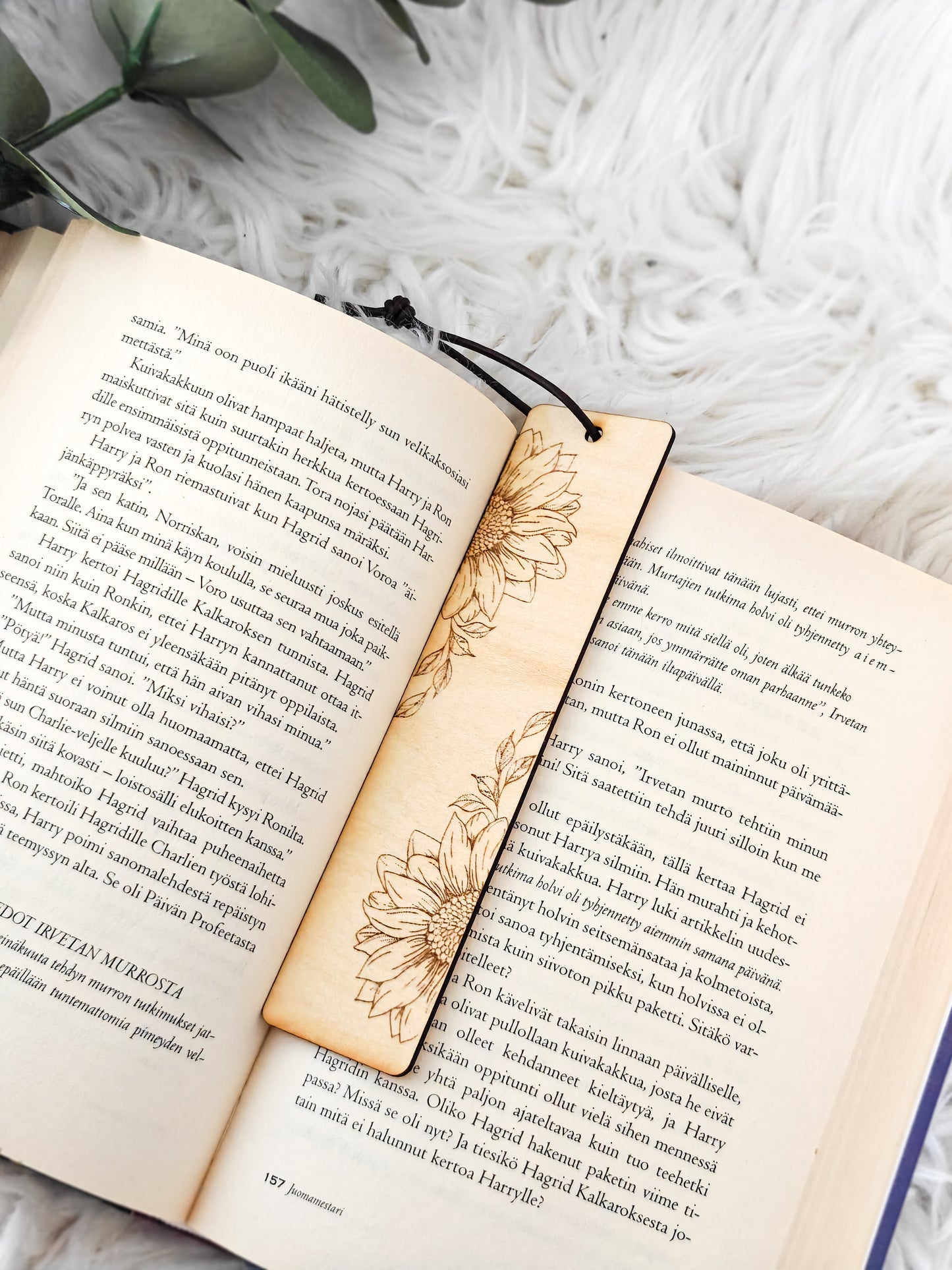 Auringonkukka kirjamerkki