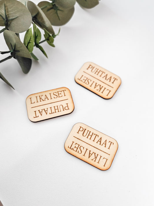 Puhtaat/likaiset magneetti